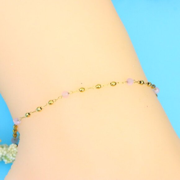 Elegant Handmade Anklet – Perfect for Women & Girls | Ideal Gift Option, DYC1364 - Picture 1 of 8